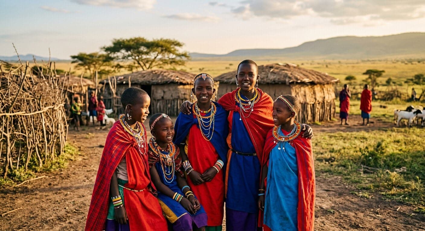 Utuhisaniwins community work in Kajiado, Kenya